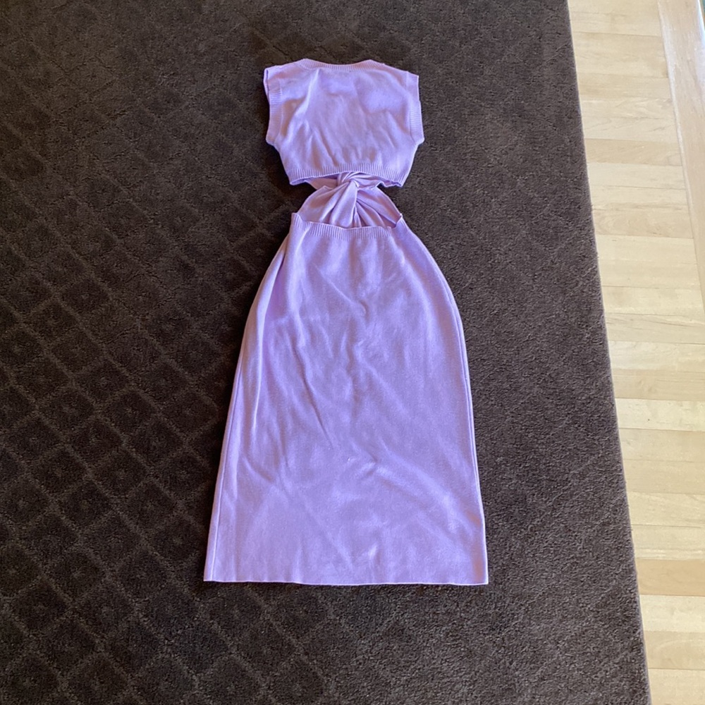 Nordstrom Vici CutOut Dress Lavender - Picture 6 of 7